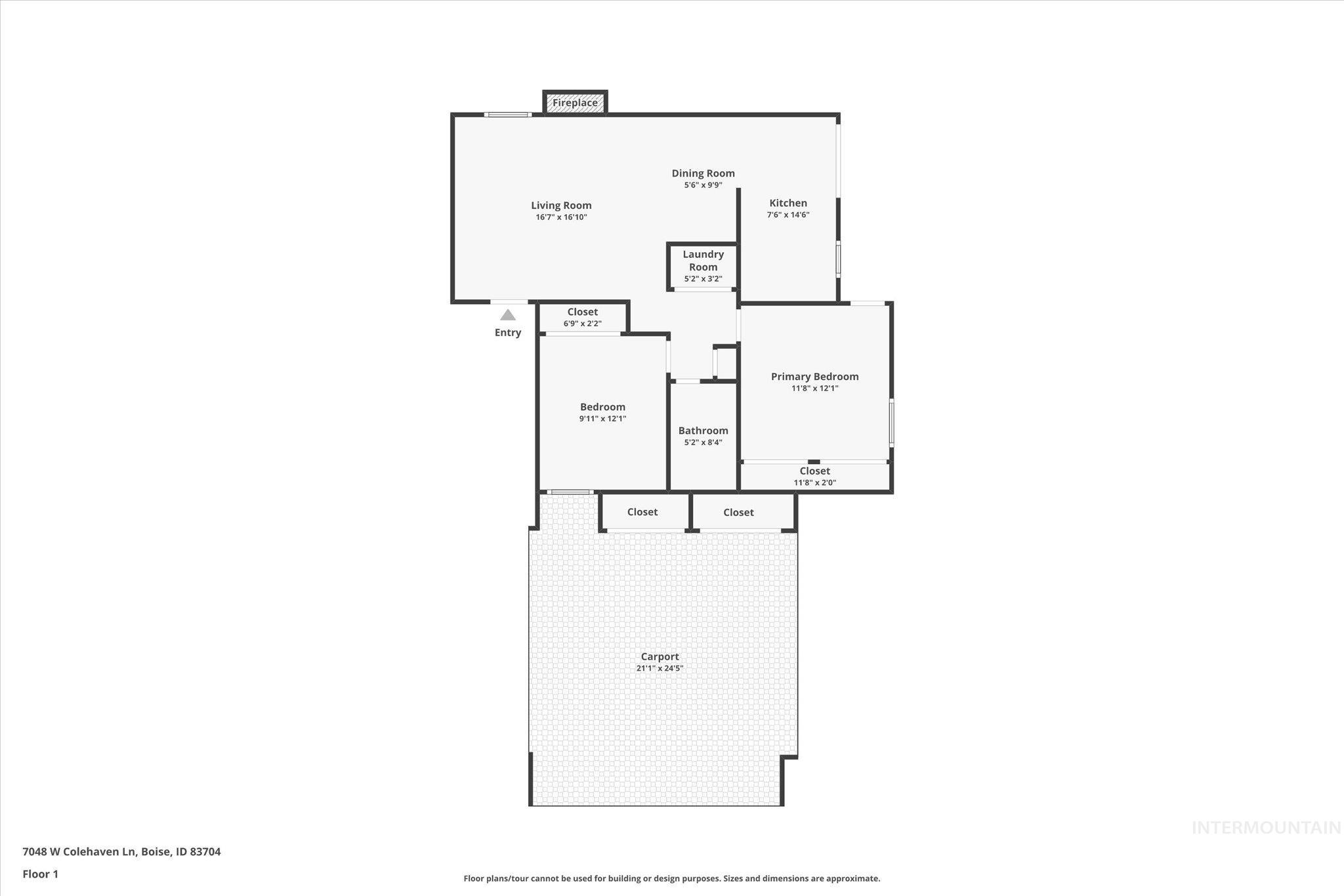 View of room layout