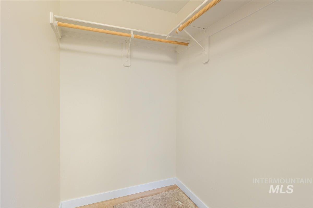 View of spacious closet