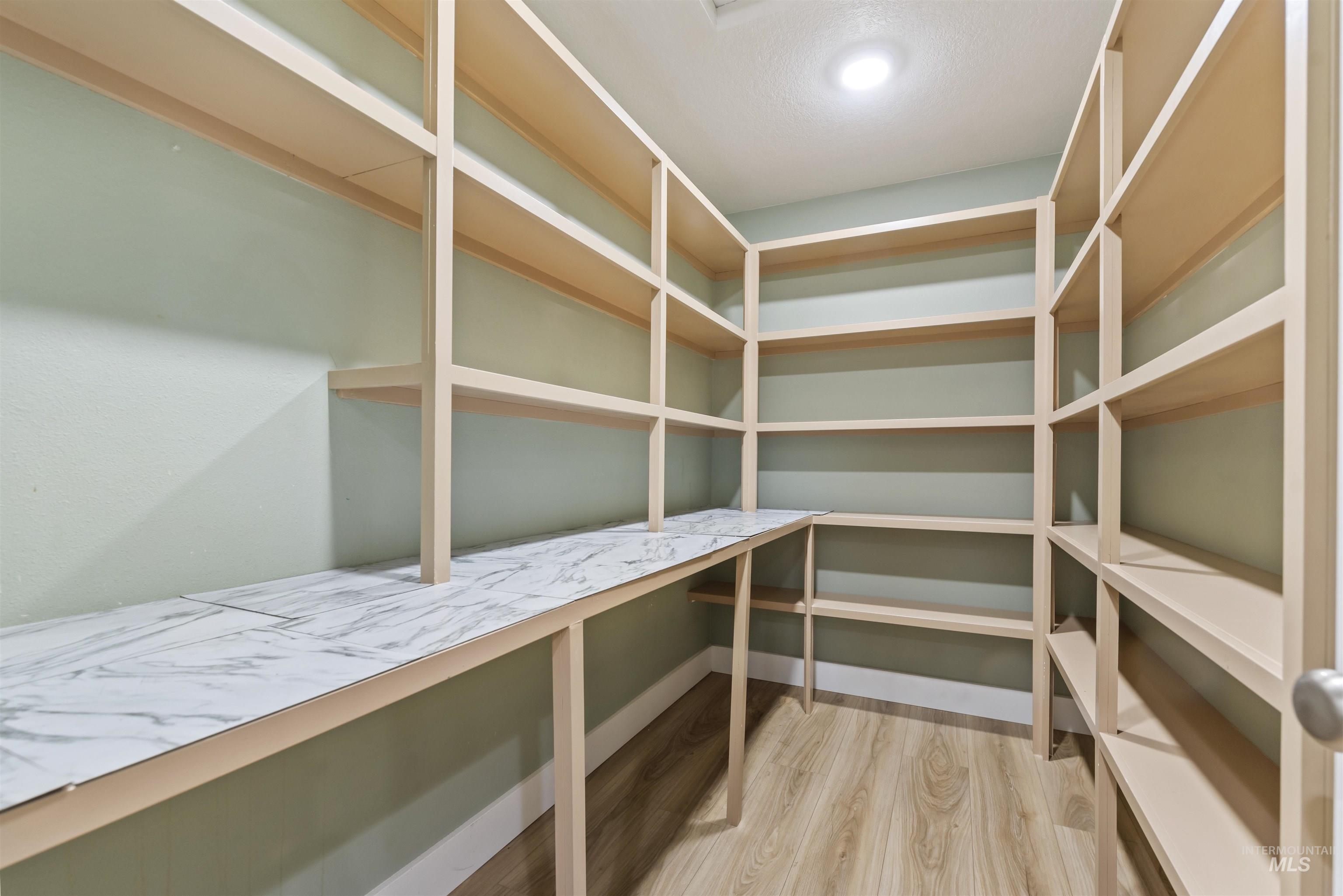 View of storage area