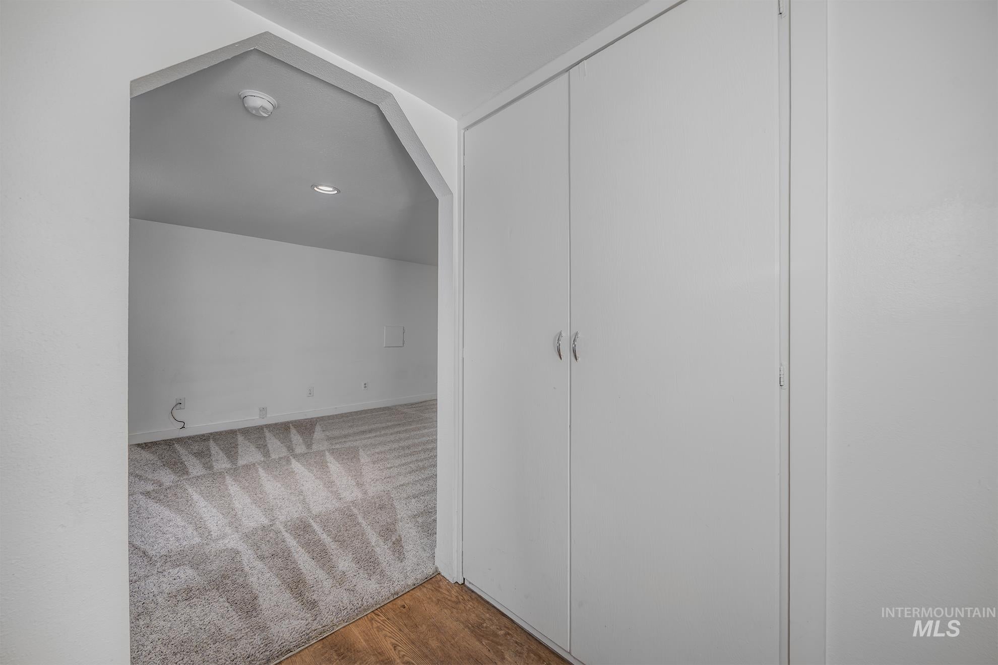 Additional living space with wood finished floors