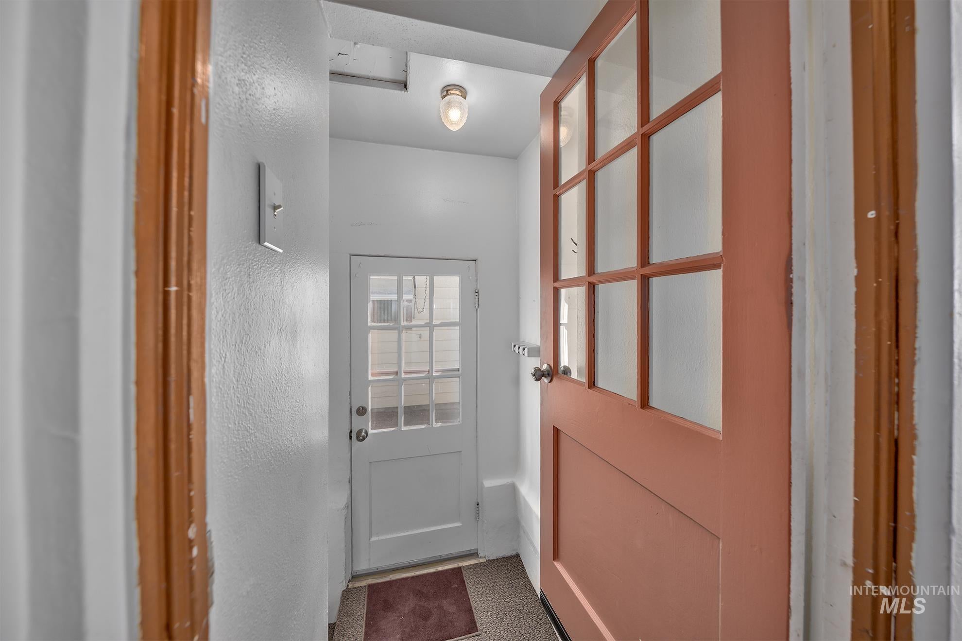 View of doorway to outside