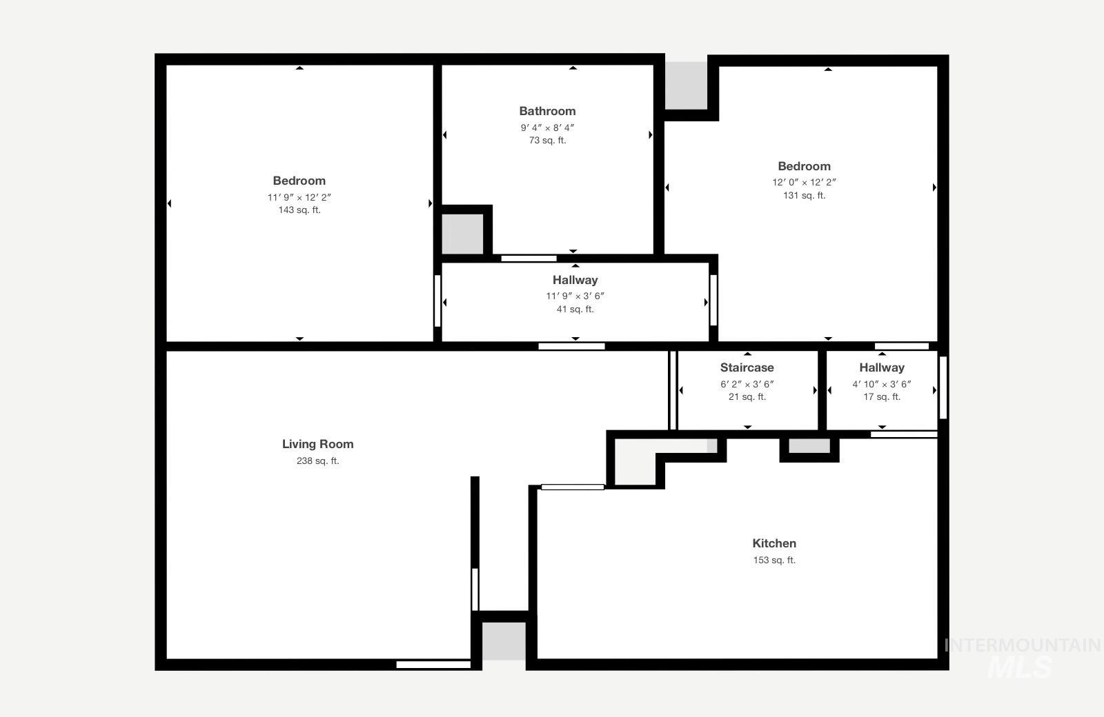 View of floor plan / room layout