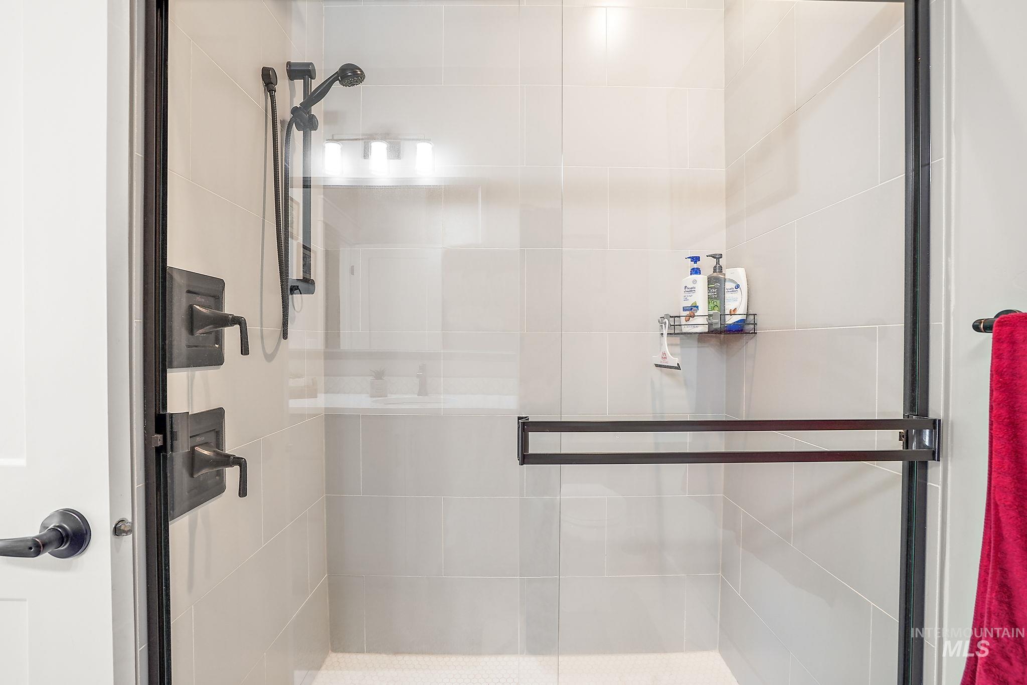 Full bathroom with shower