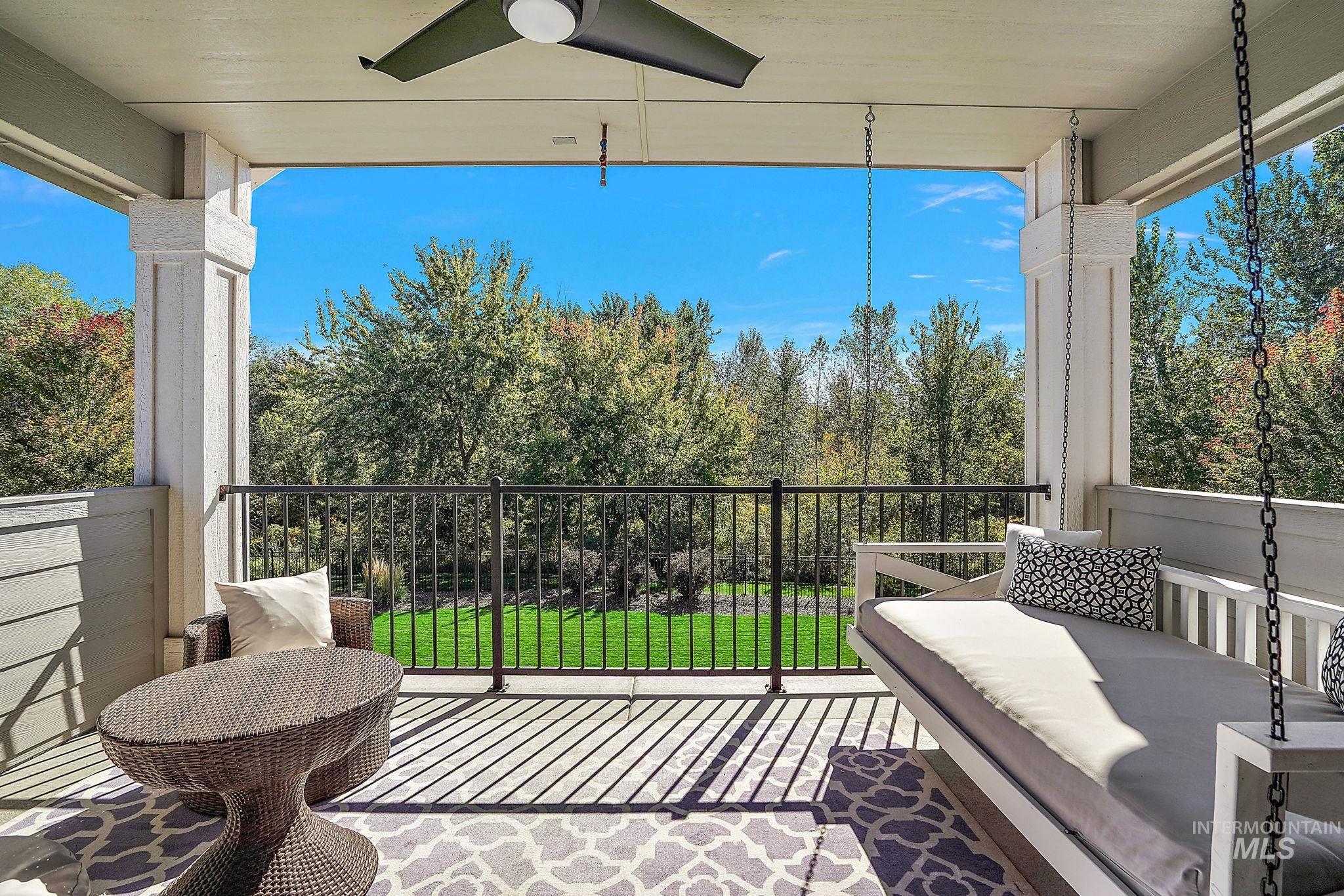 Featuring river & bogus views with swinging daybed