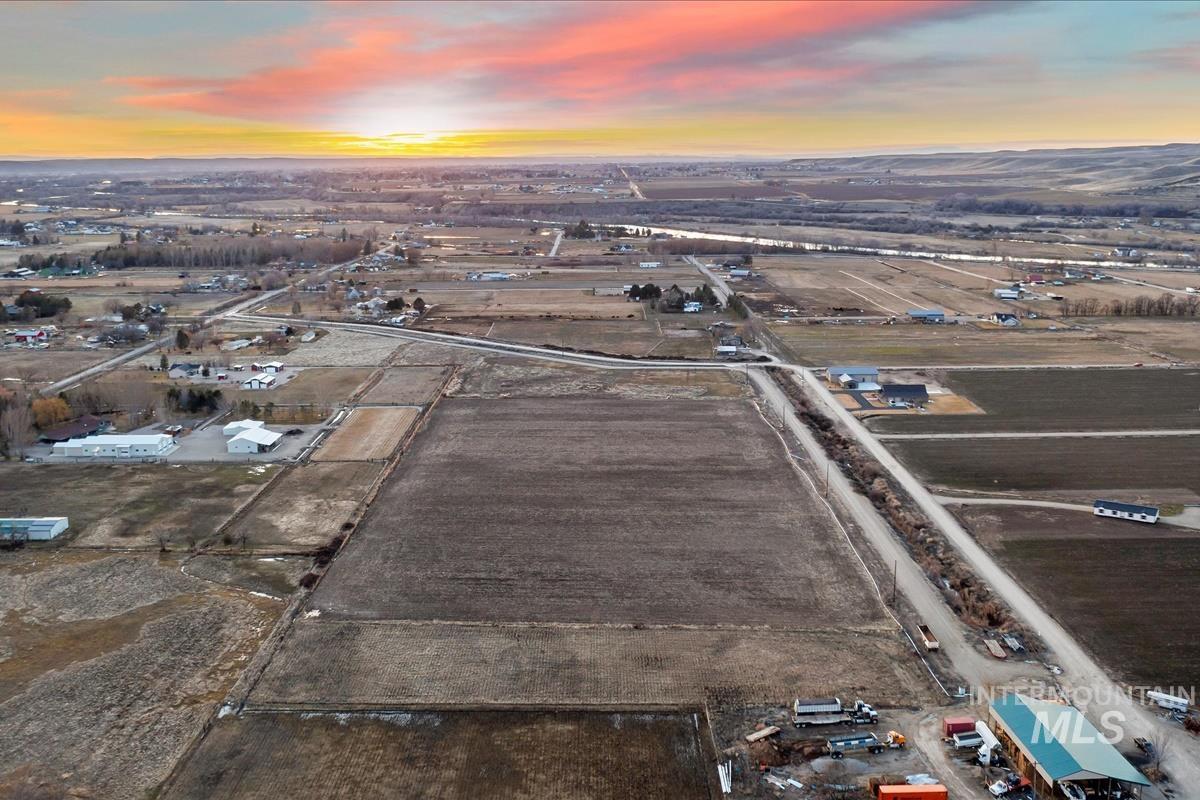 Aerial view of property's location