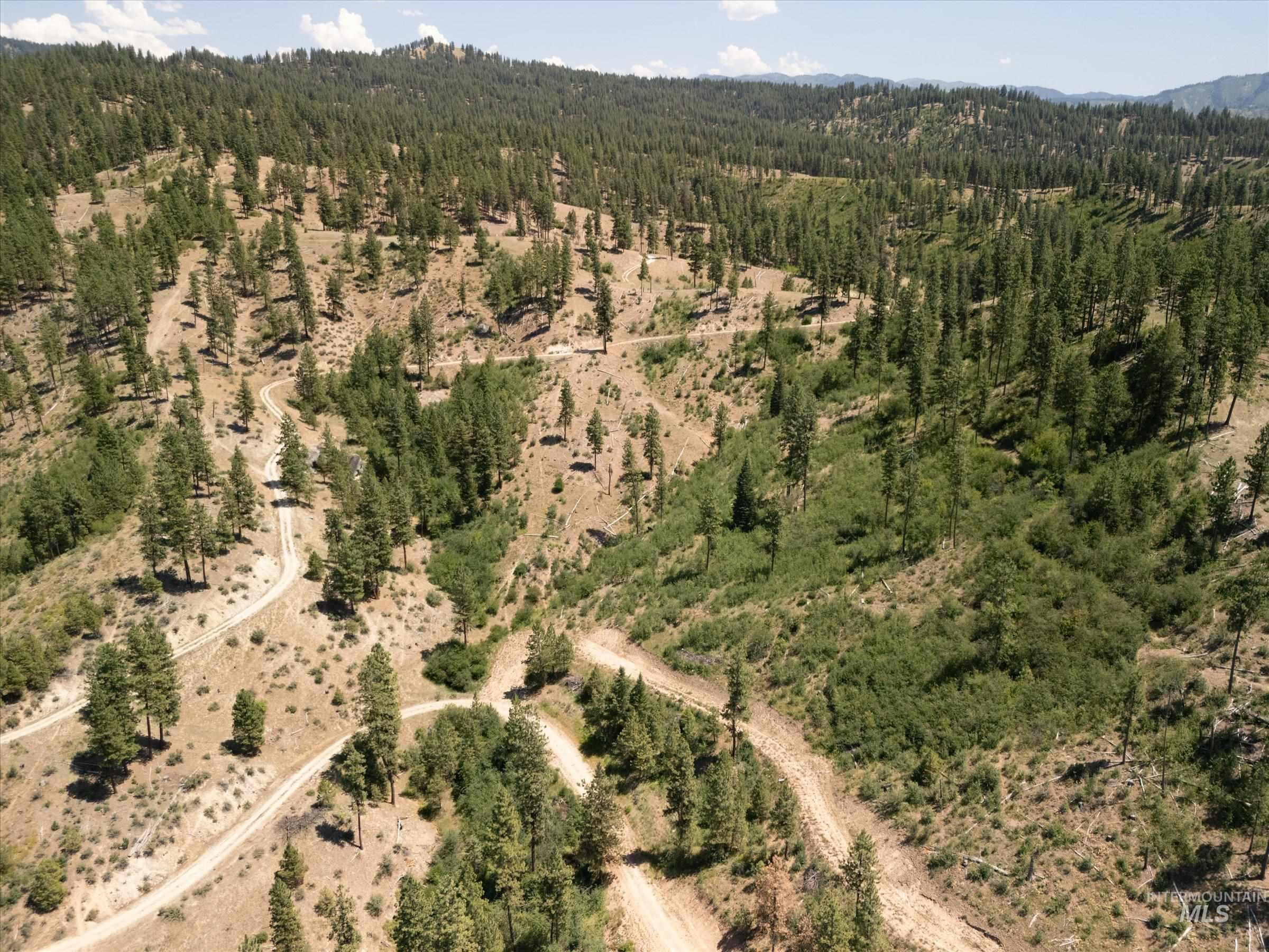 Aerial view of property's location