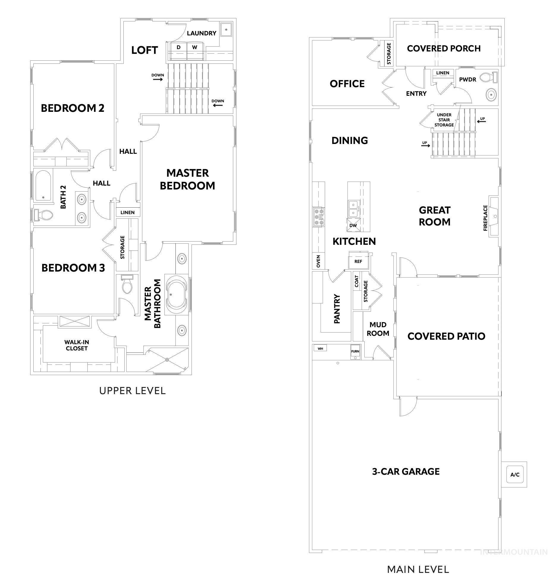 View of home floor plan
