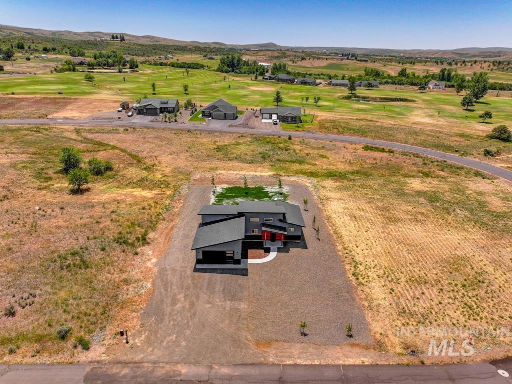 Drone / aerial view of mountains