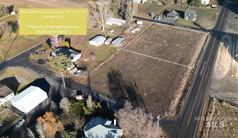 000 Adams St/Jackson St Lots 1-3 Genesee ID 83832