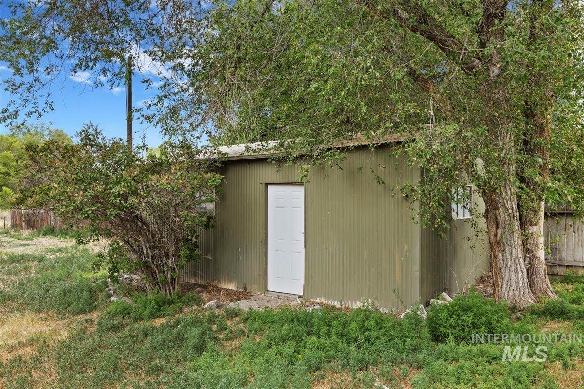 View of outdoor structure