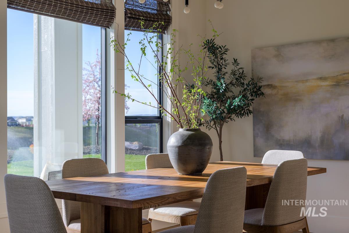 View of dining area