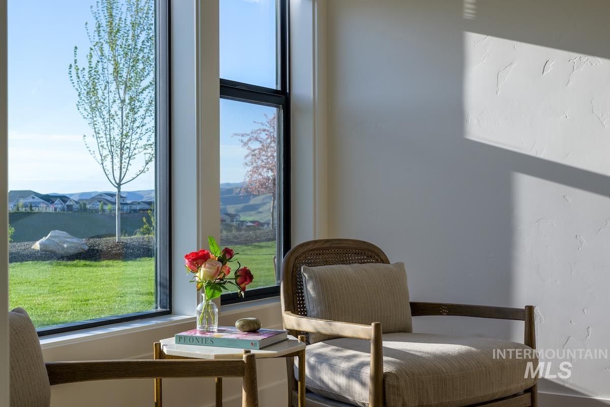 View of living area