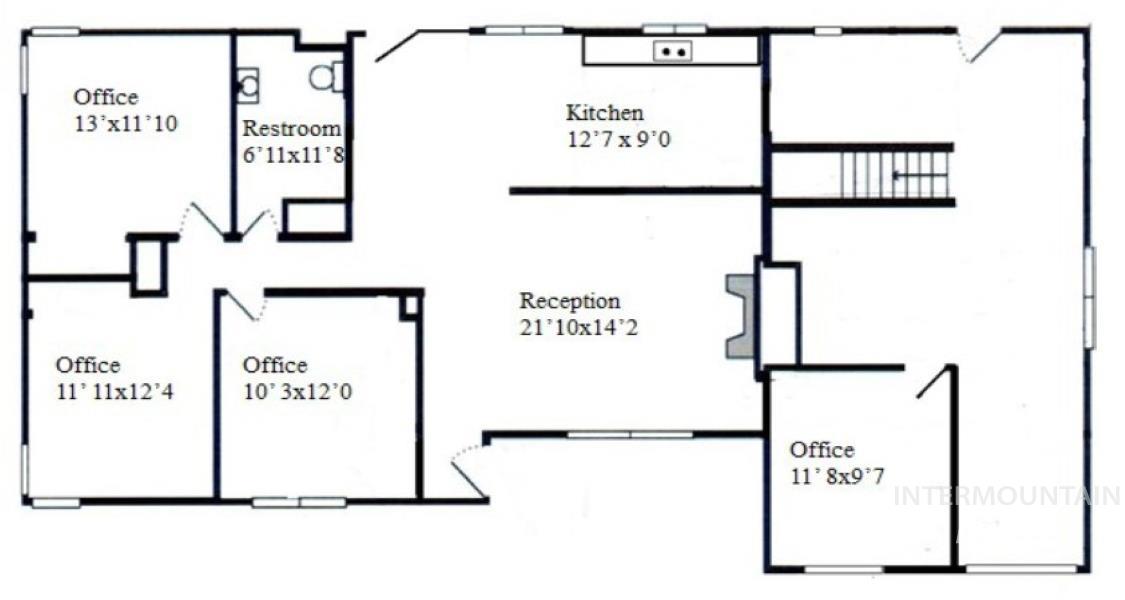 View of room layout