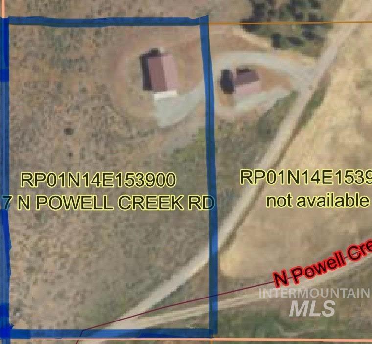 Aerial view of property's location