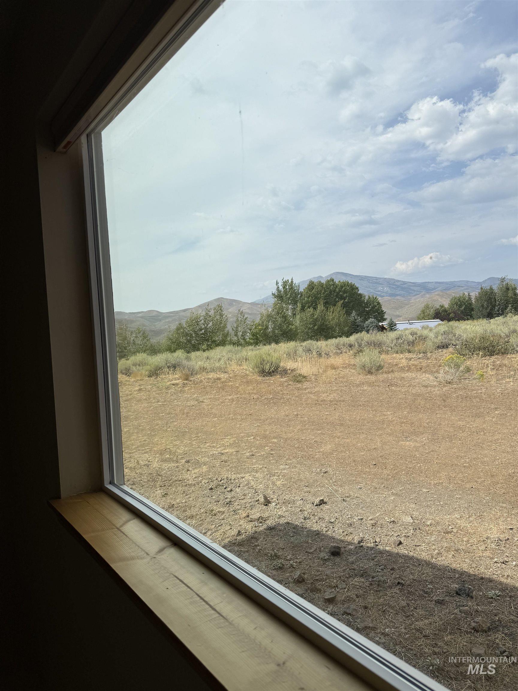 Detailed view of mountains