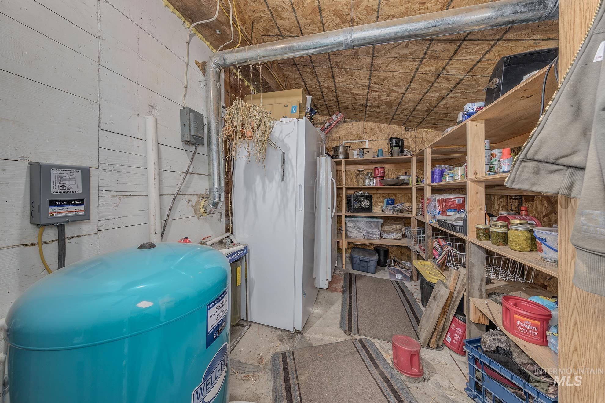 View of storage area