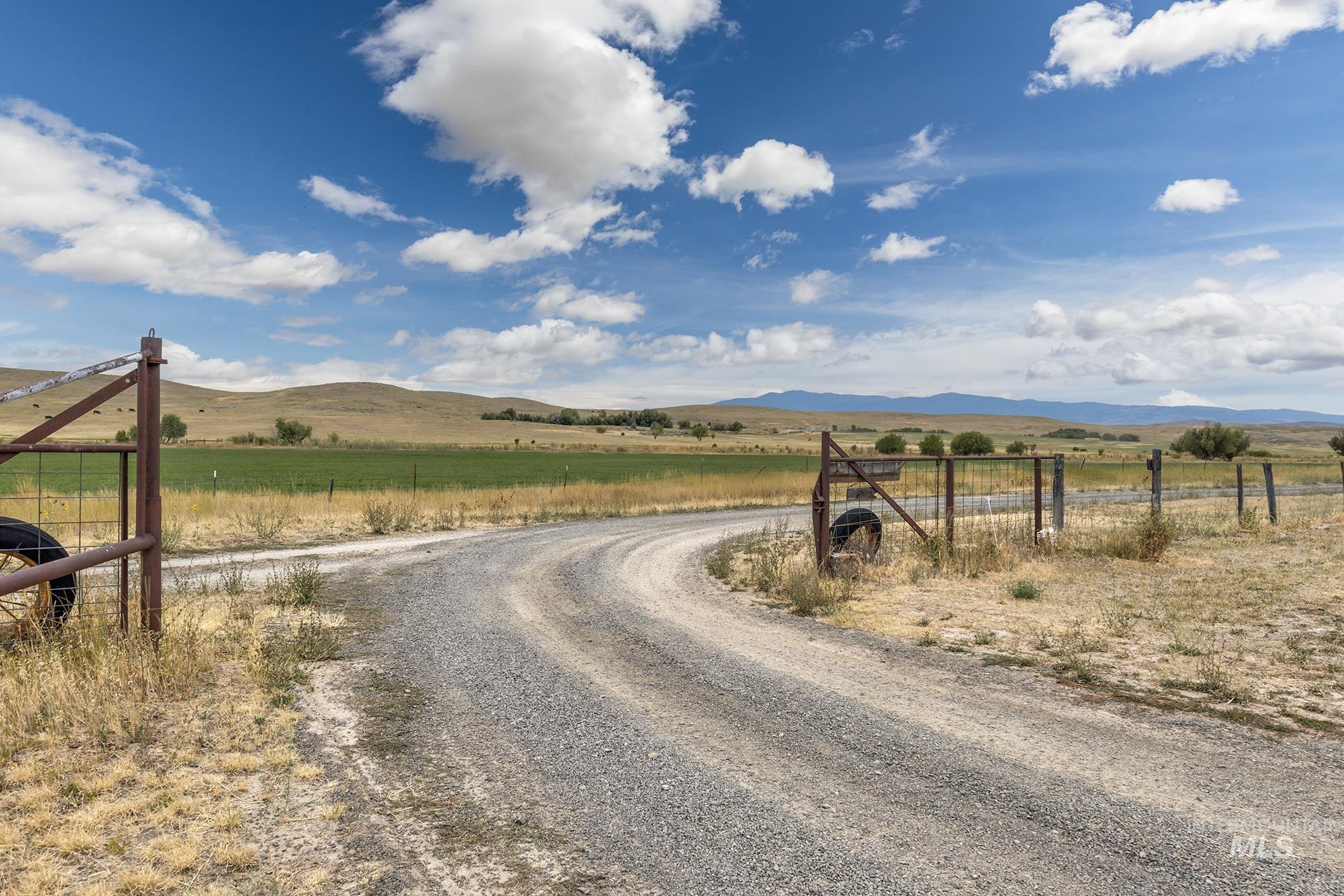 View of street featuring a view of countryside and a mountain view