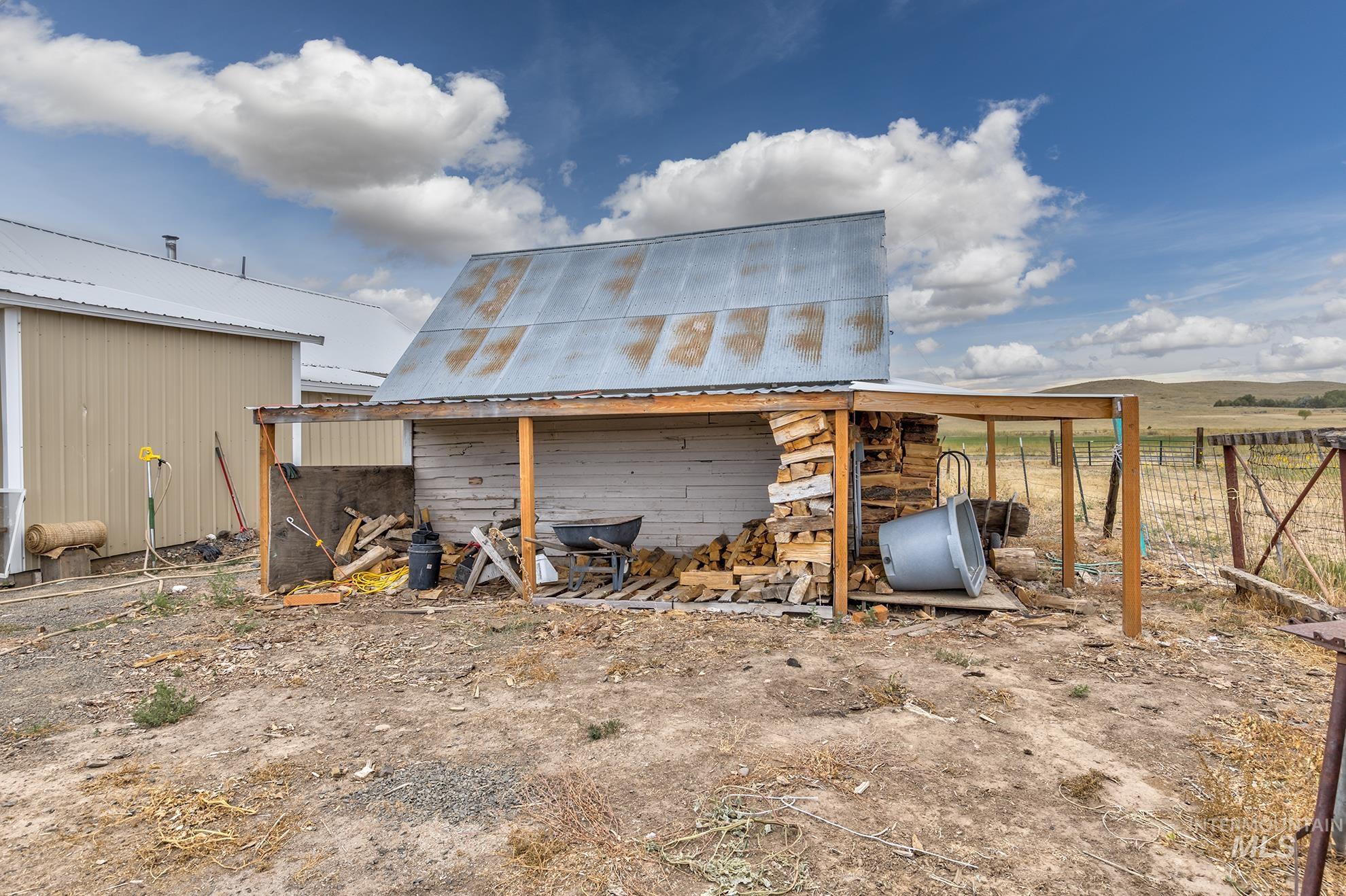 View of outdoor structure