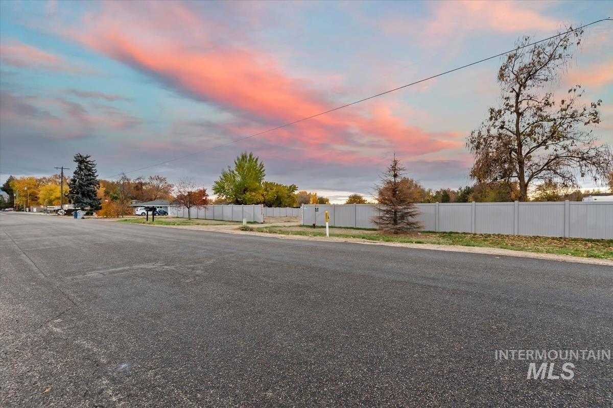 View of asphalt road