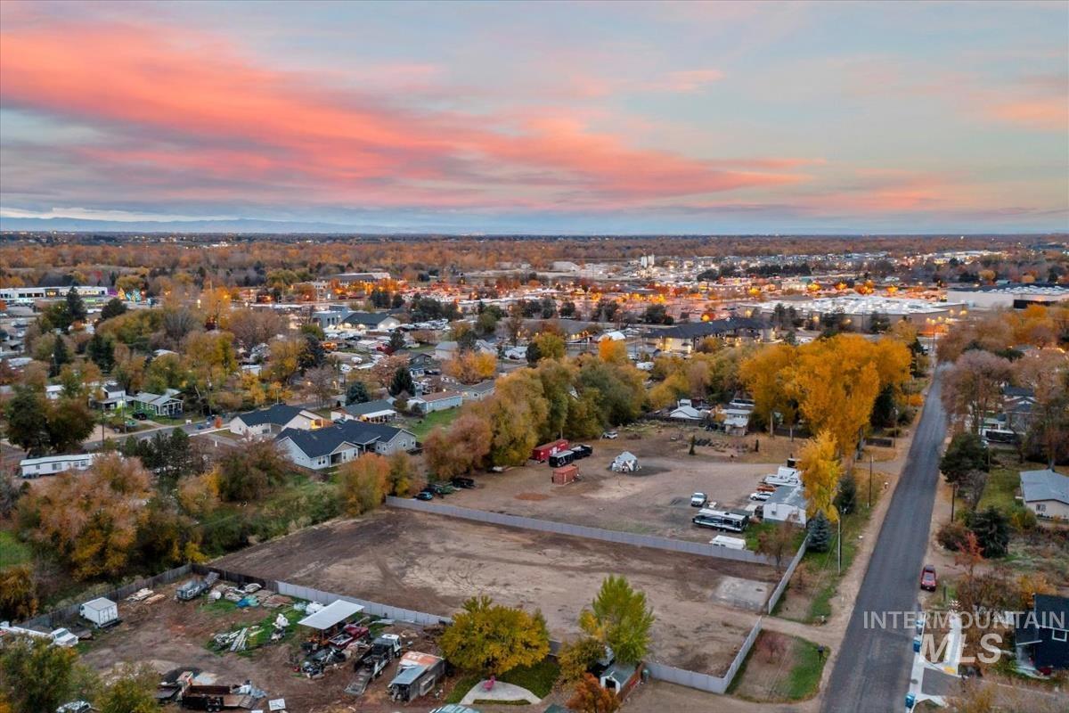 Aerial view of property's location