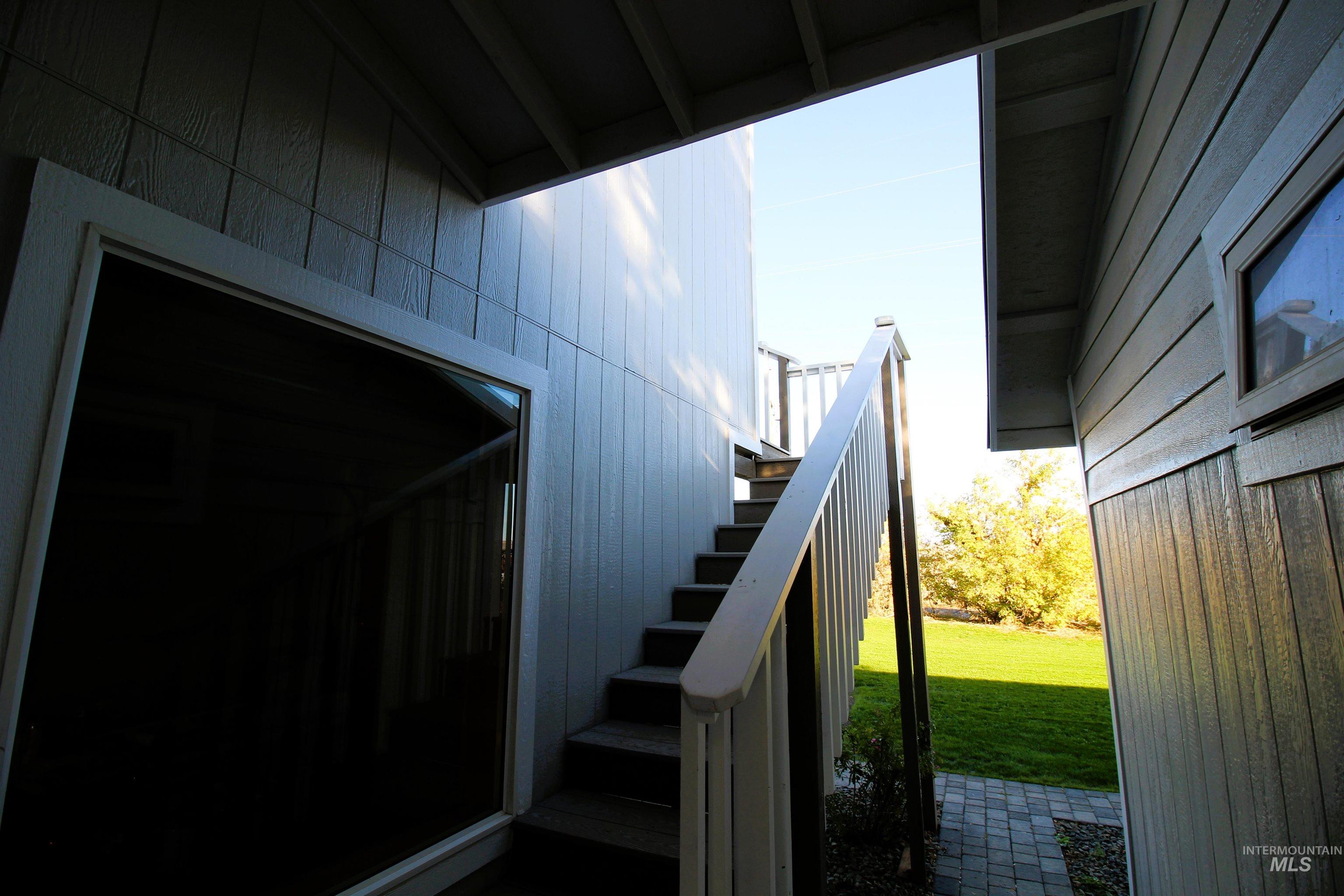 View of staircase
