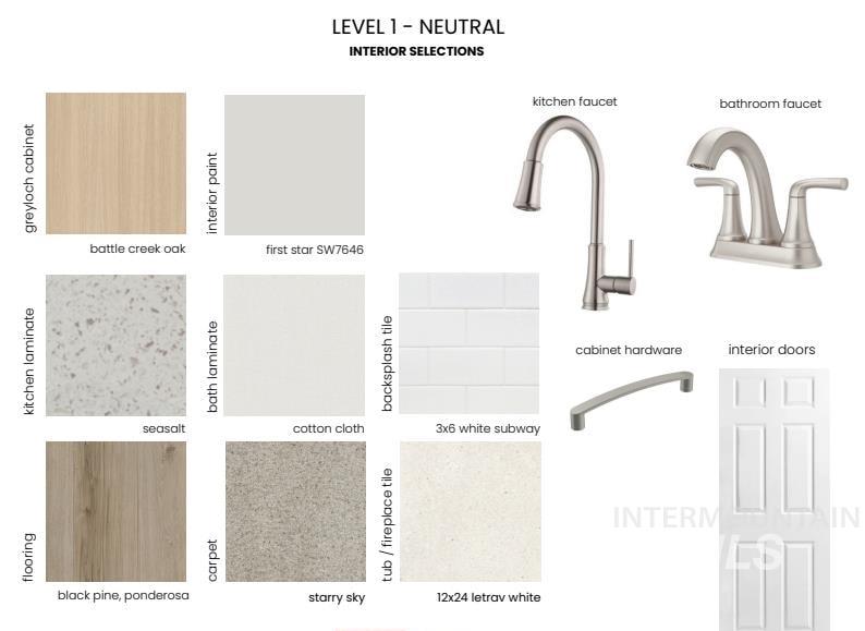 View of marketing collateral with multiple images