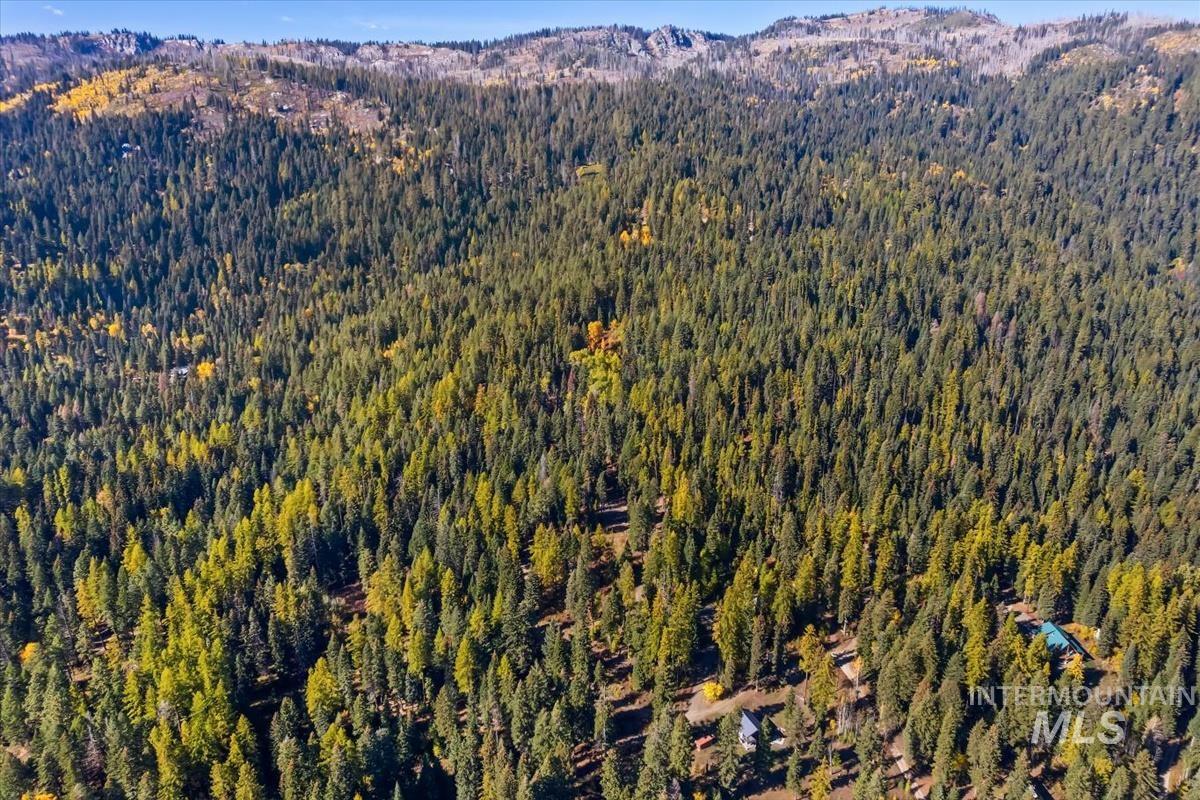 Aerial view of property and surrounding area