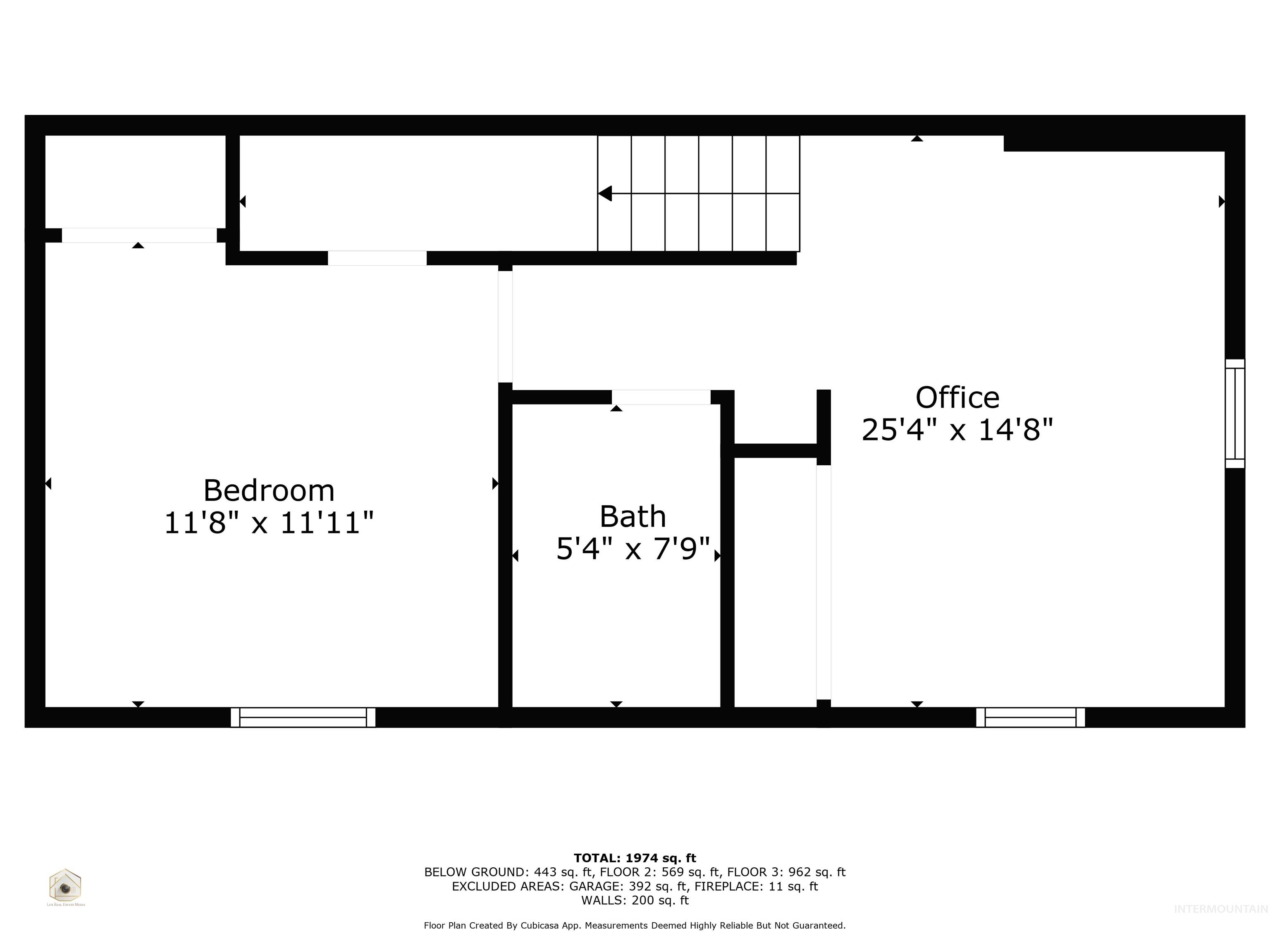 View of room layout