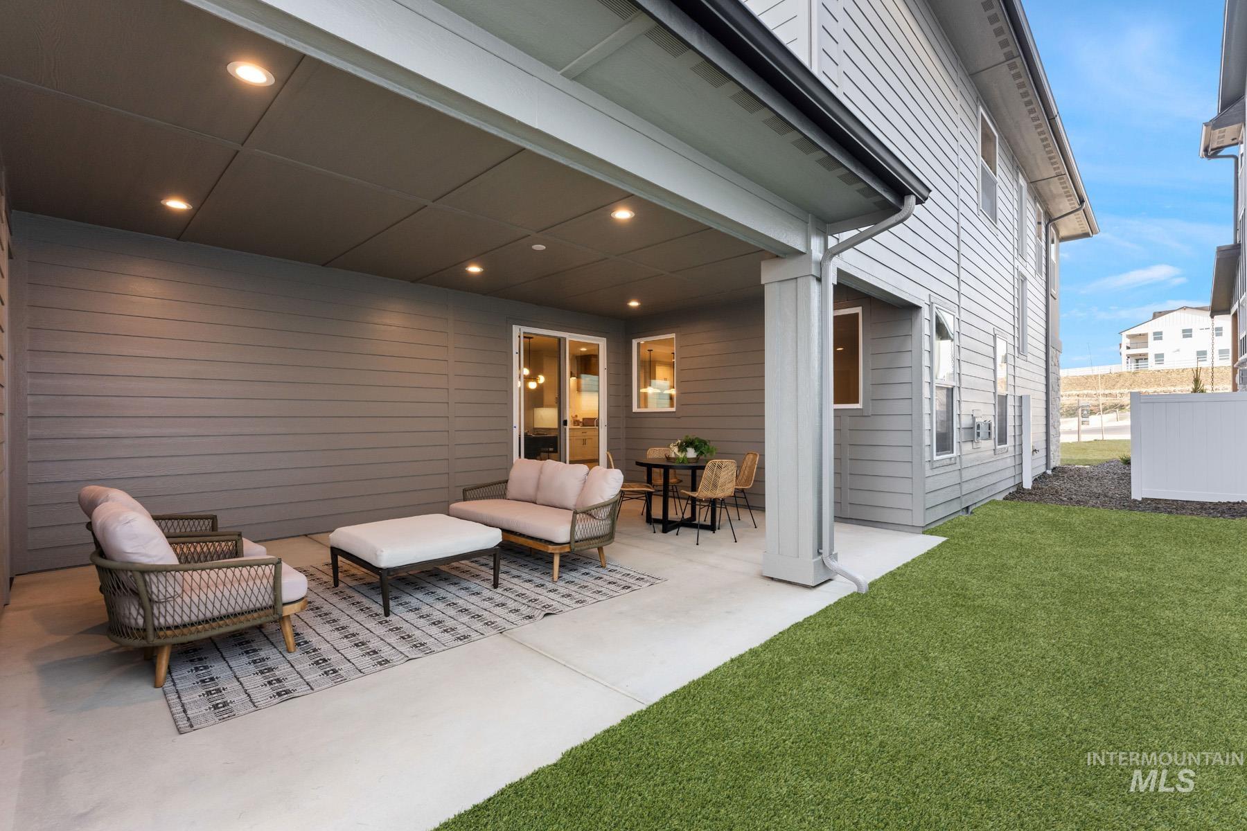 View of patio / terrace featuring outdoor seating