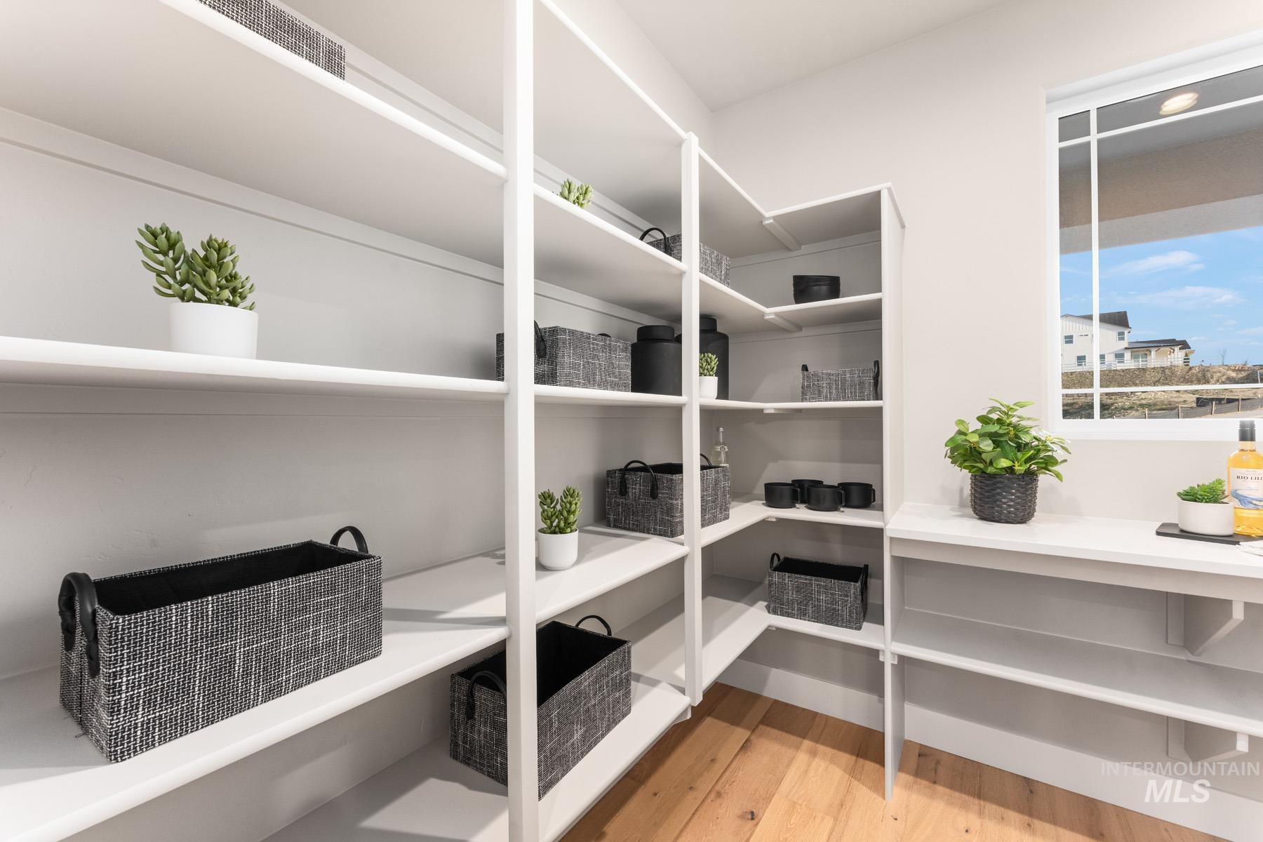 View of storage area