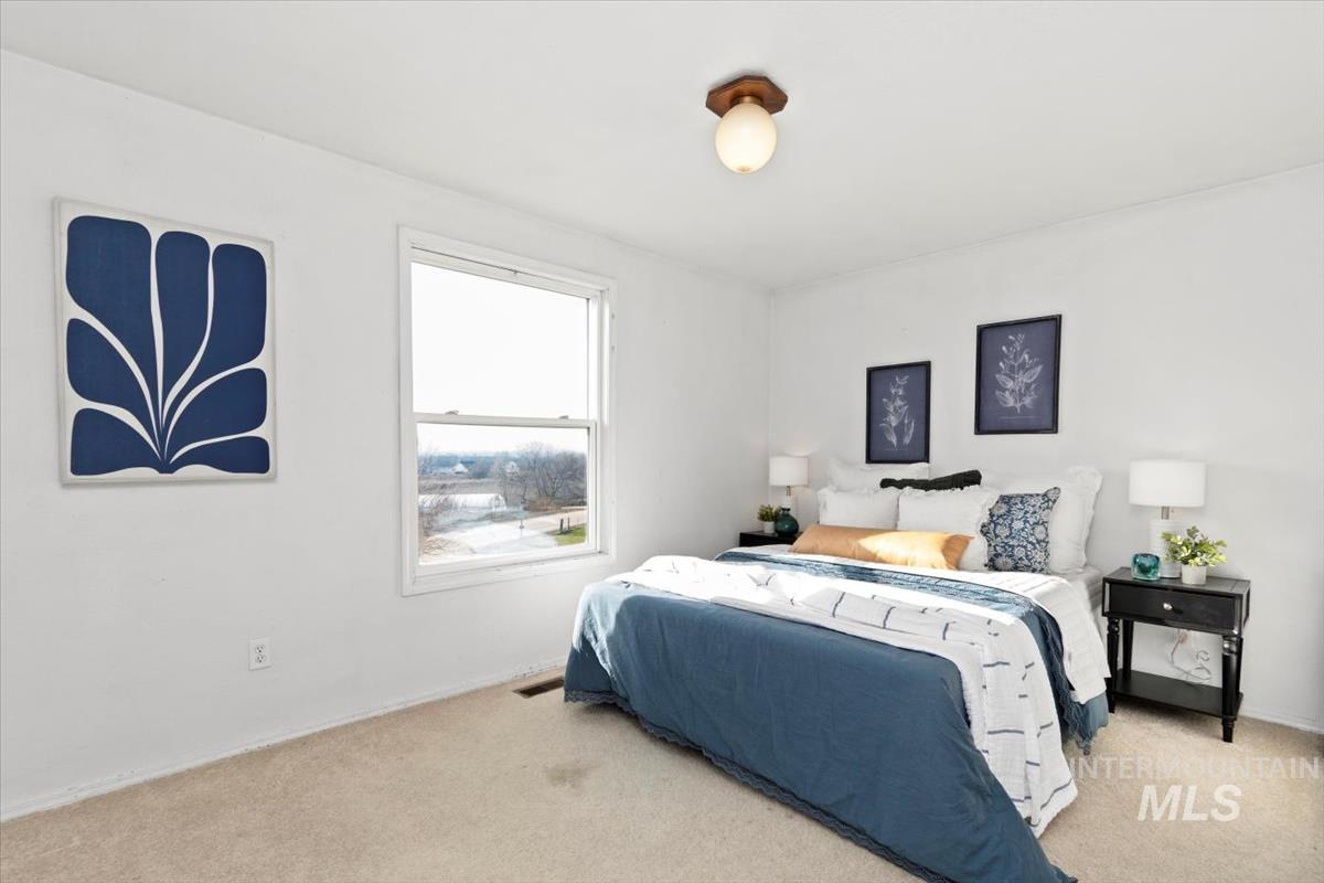 Bedroom 3 with views of the Snake River