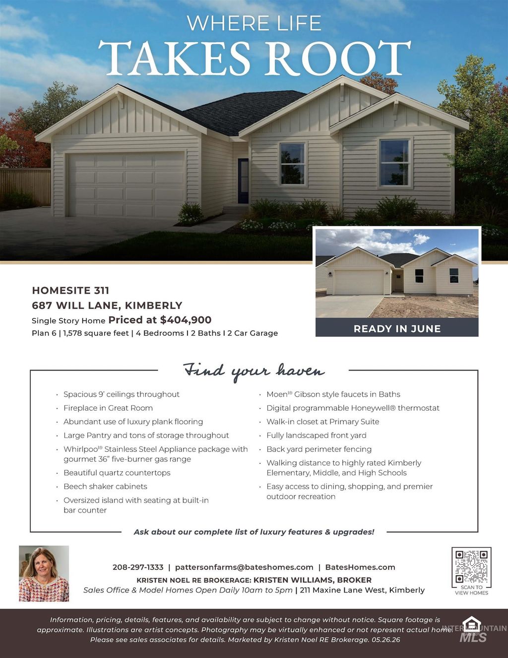 Photo of 687 Will Lane #Homesite 311, Kimberly, ID 83341 (MLS # 98977840)
