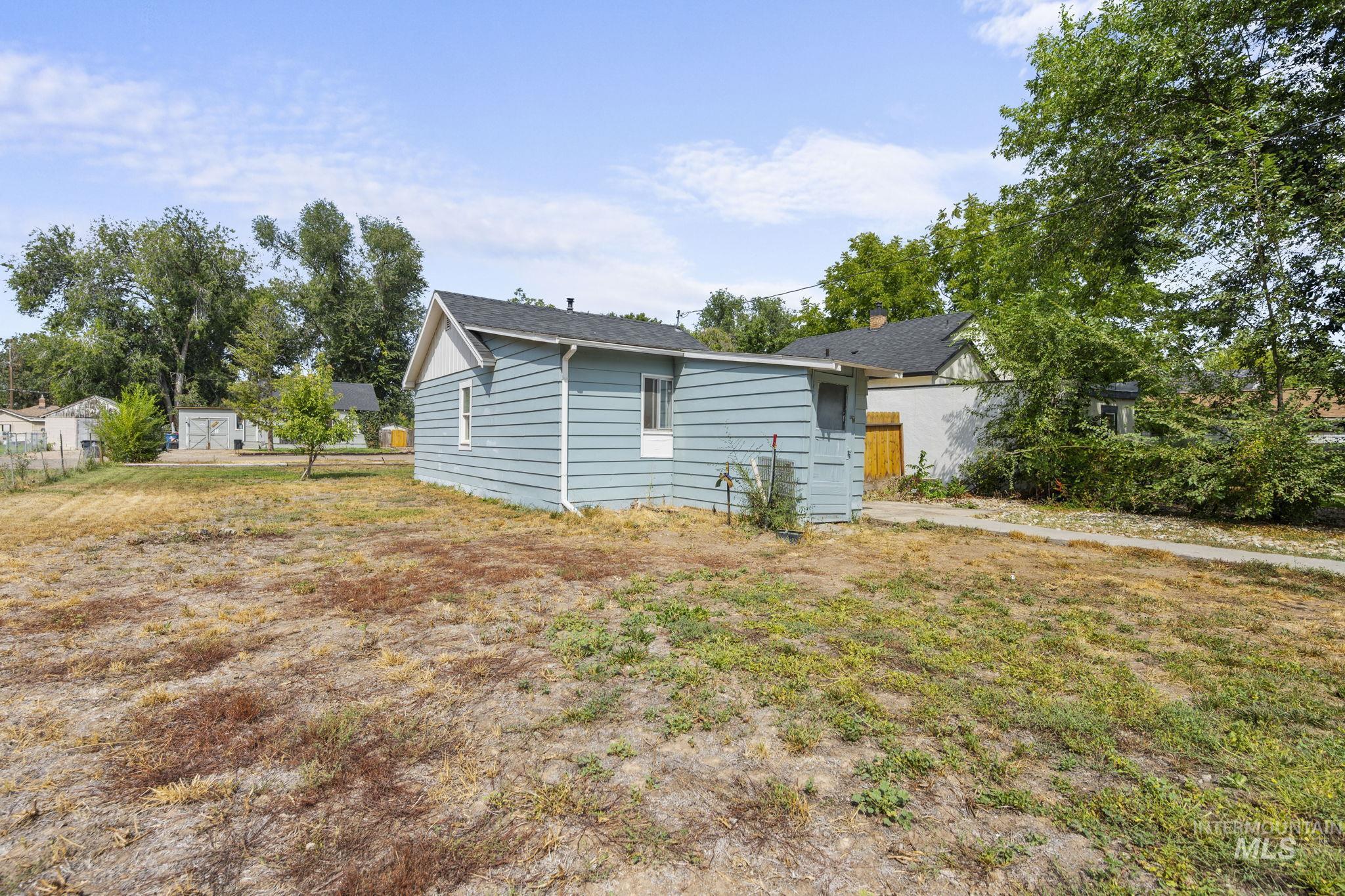 Rear view of property