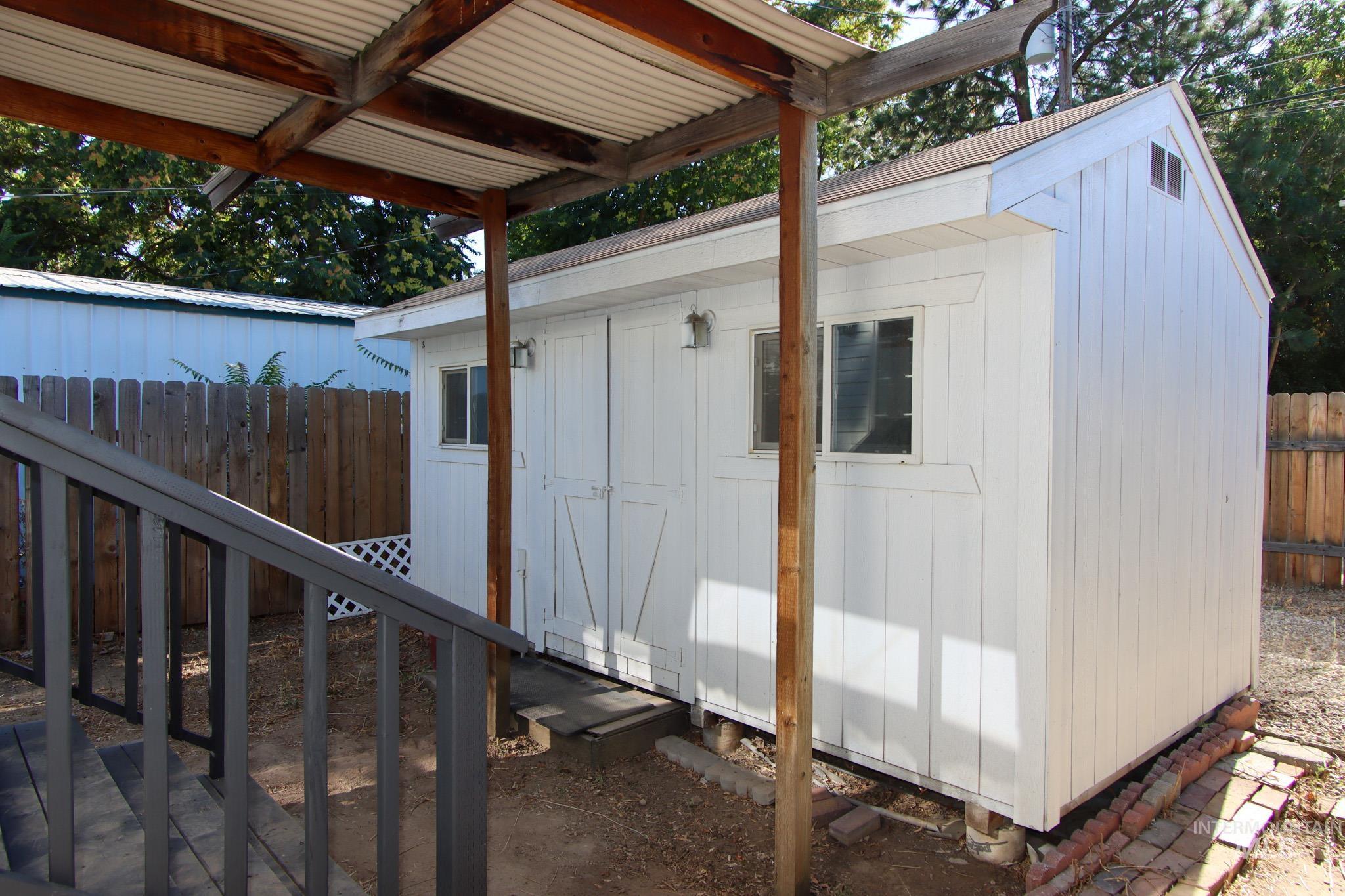 View of shed