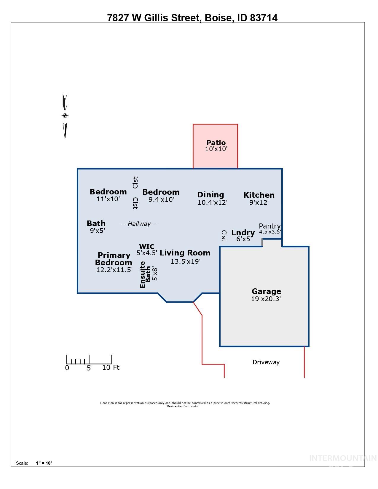 View of property floor plan