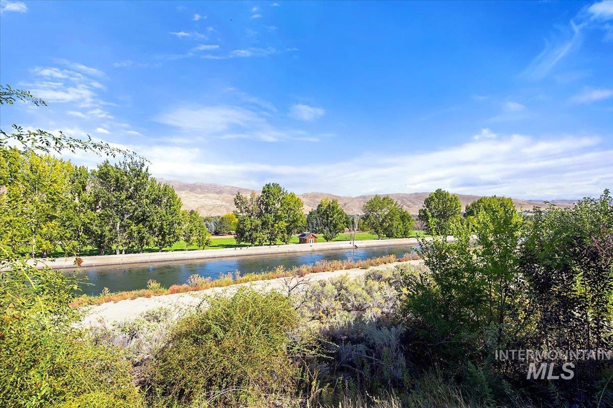 Water view with mountains