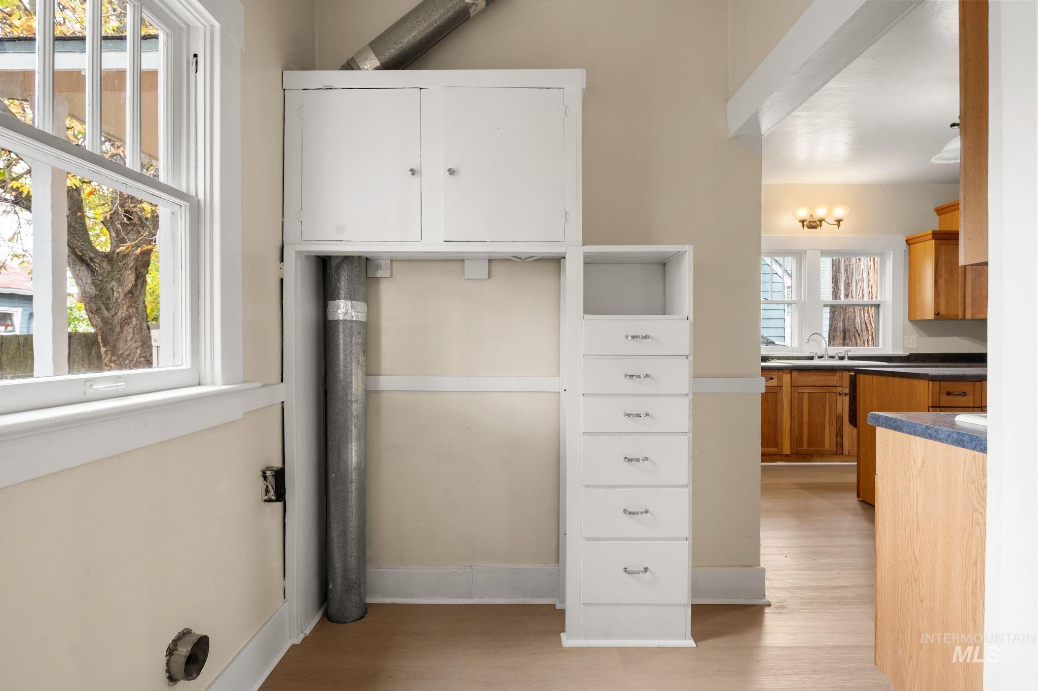 Closet featuring a sink