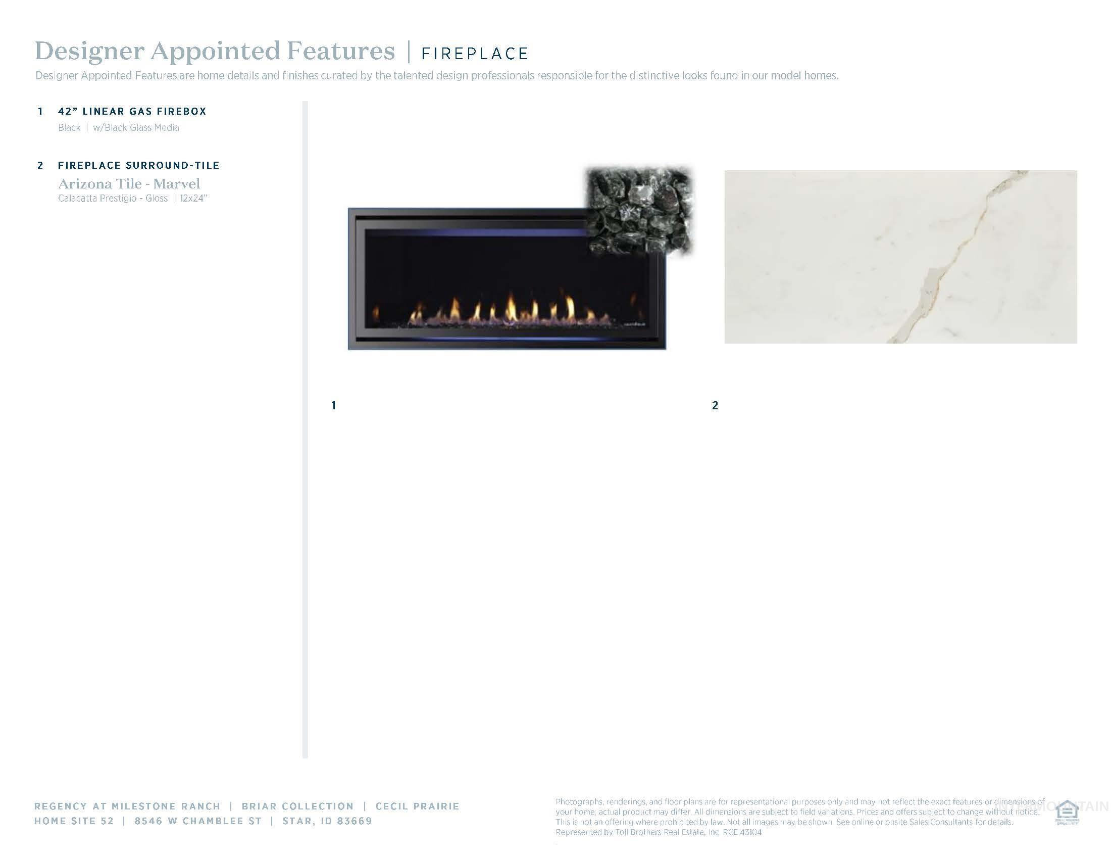 View of a document with a collage of images