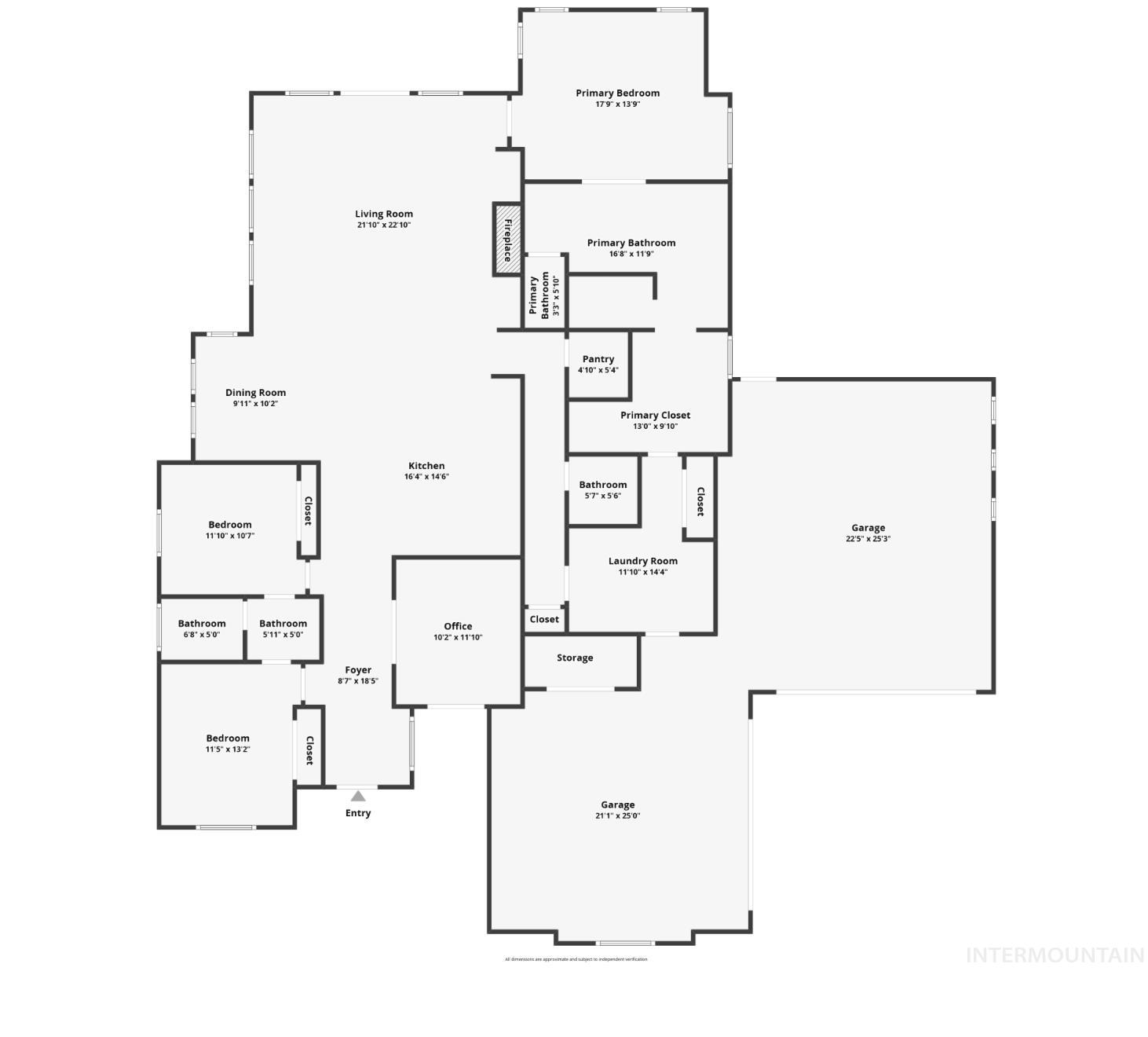 View of home floor plan