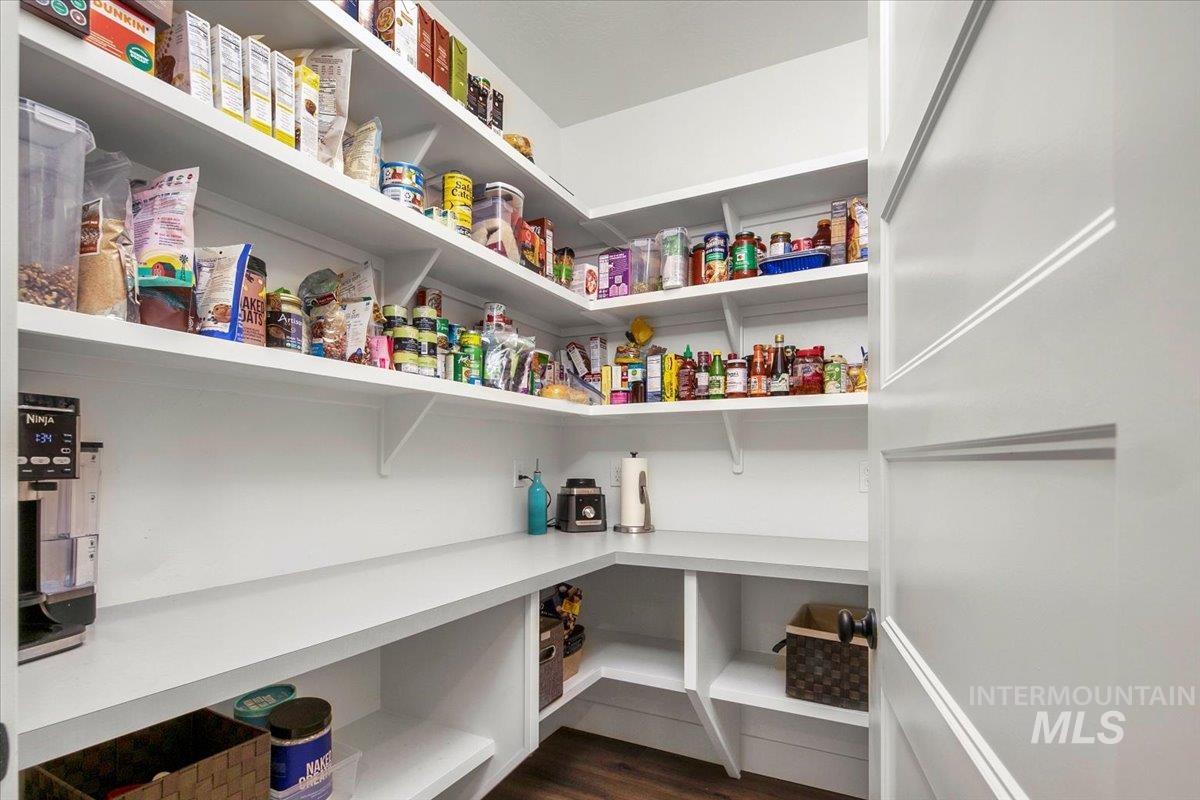 View of storage area