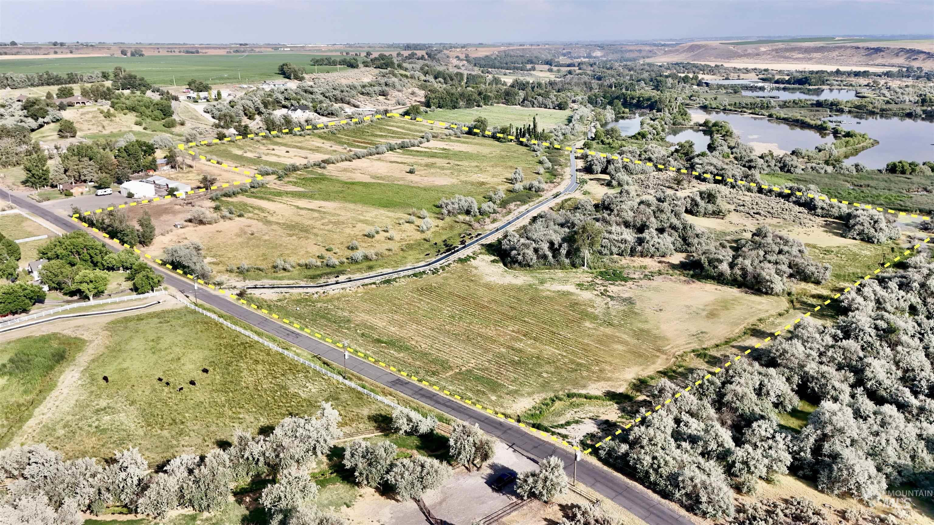 View of property location with rural landscape and farmland
