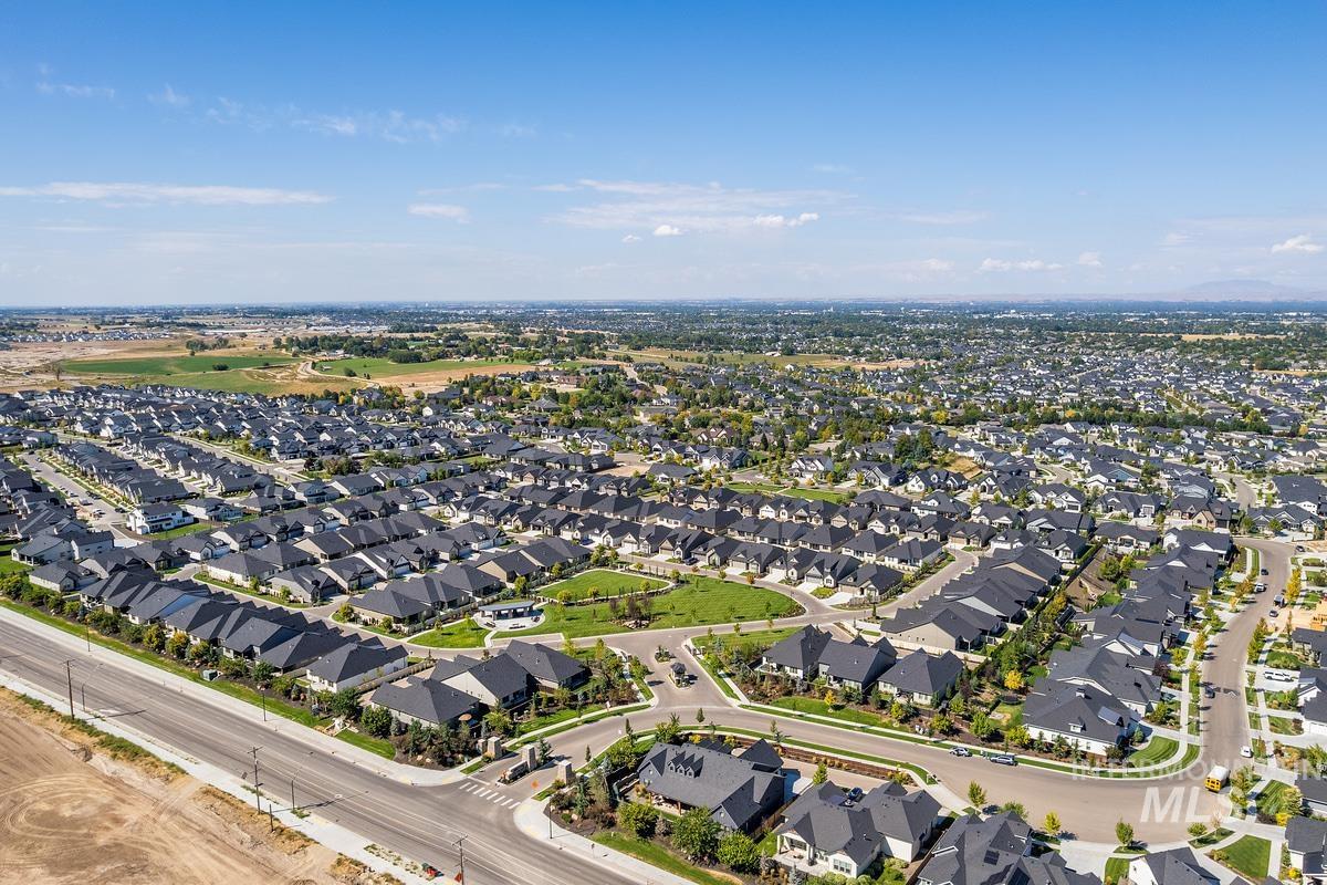 View of property location with nearby suburban area