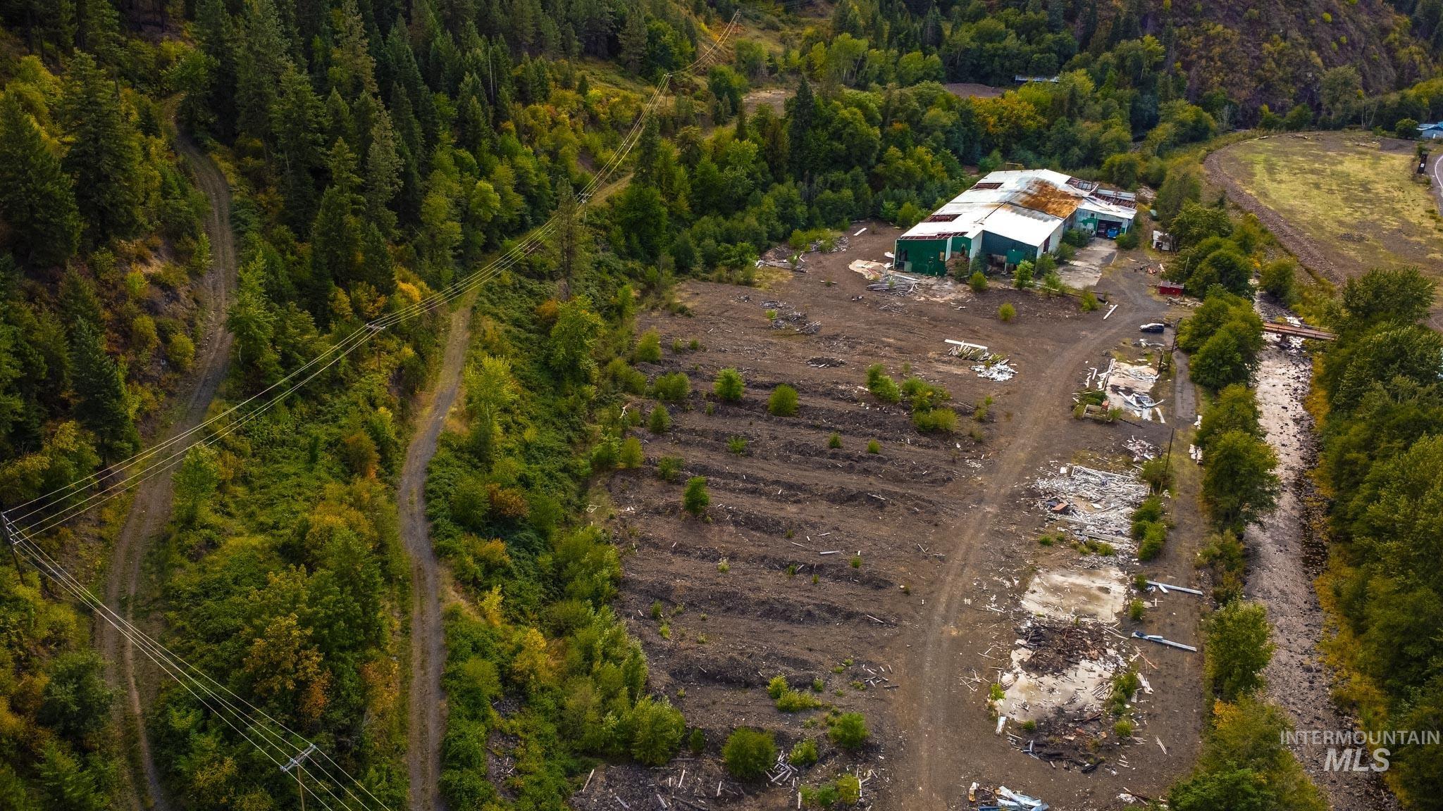 Aerial view of property's location