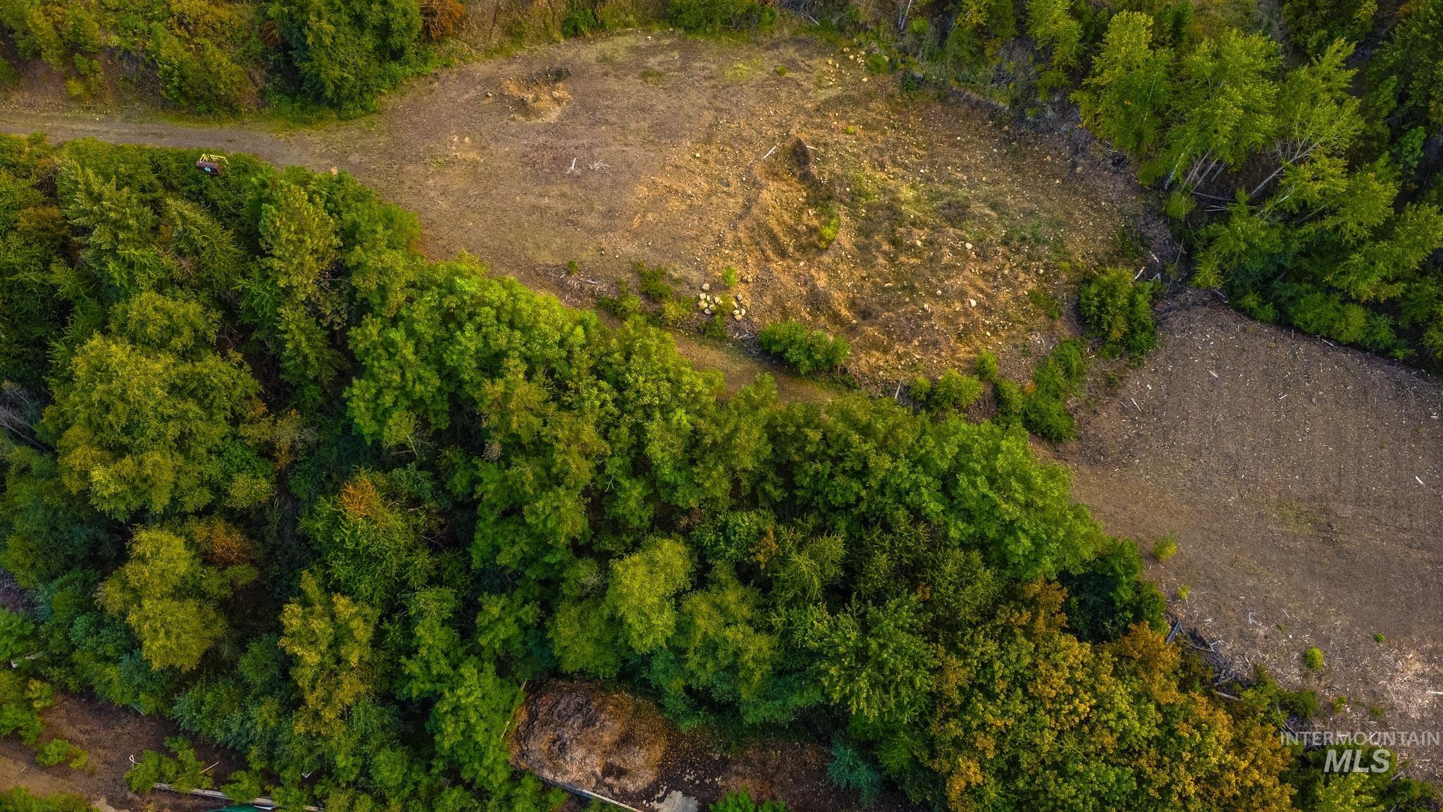 Aerial view of property's location