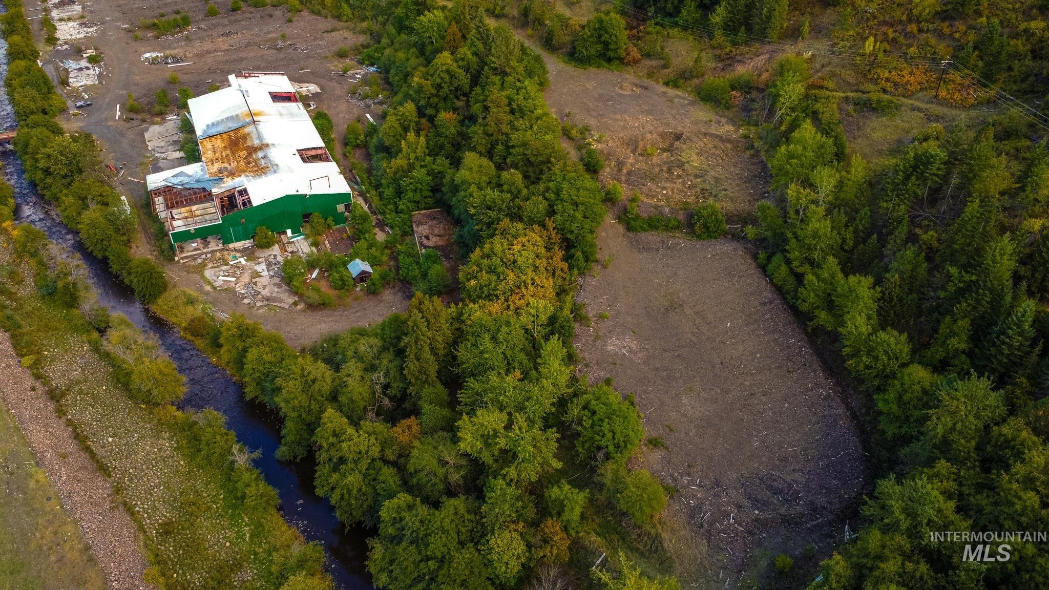 Aerial view of property's location