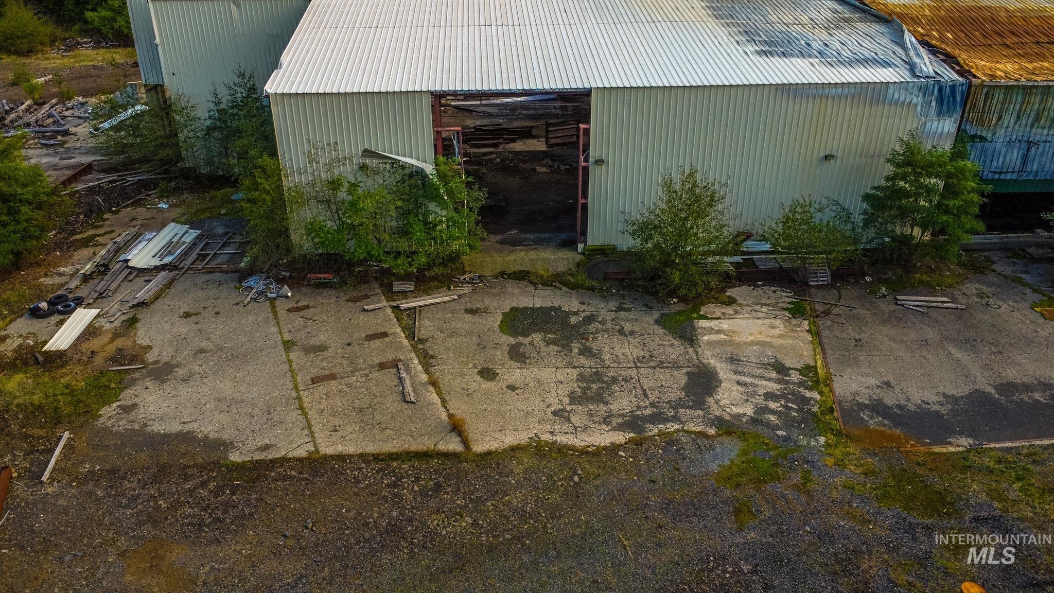 View of pole building