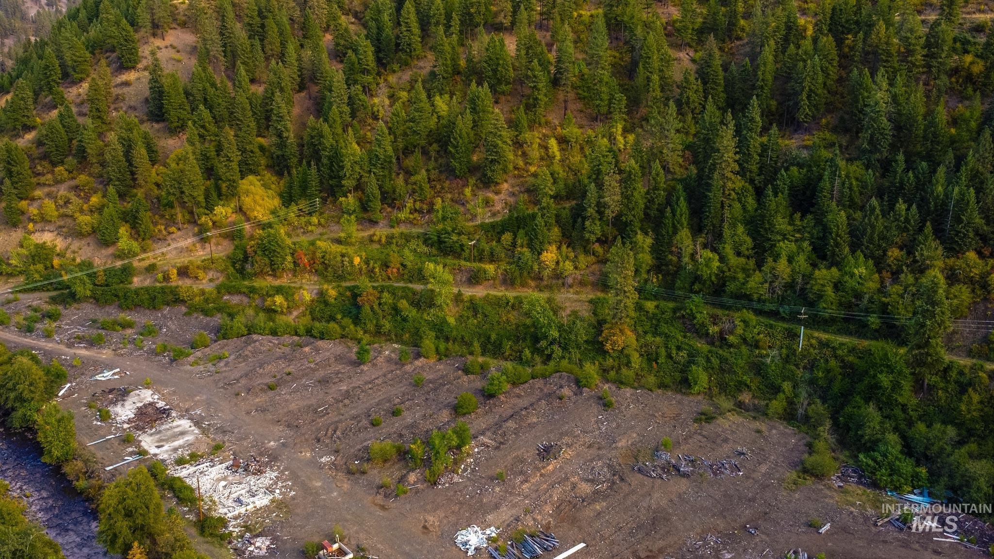 Aerial view of property's location