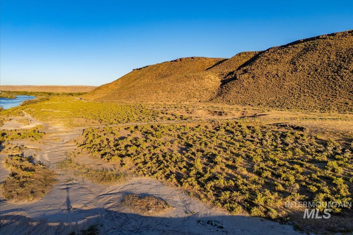 View of mountain background
