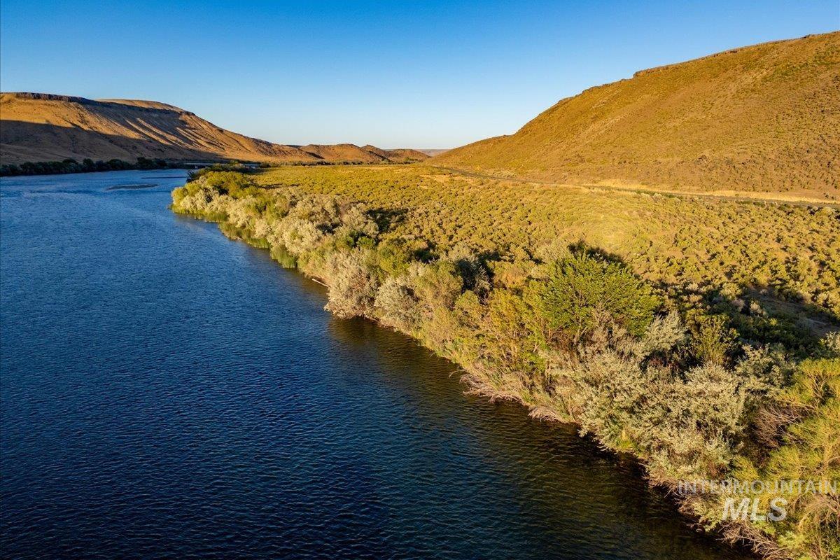 Water view with mountains