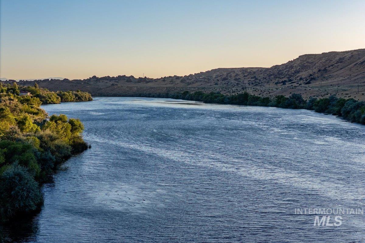 Water view with mountains